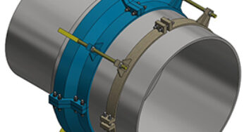 68” Enclosure Clamp ensures continuous plant operability