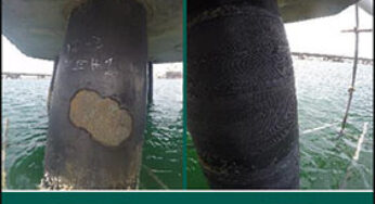 Anticorrosion Wrap System Installed for 23 Jetty Piles