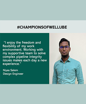 Life at Wellube: Meet Niyas Salem, Design Engineer