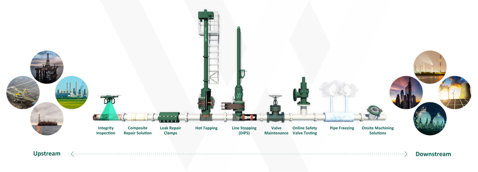 Wellube Solutions Overview - Infographic